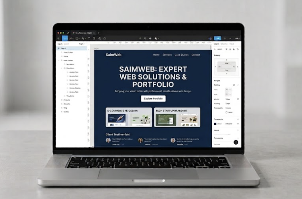 SaimWeb design